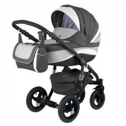 B5 - Детская коляска Adamex Barletta NEW 2 в 1 Ecco кожа 50%